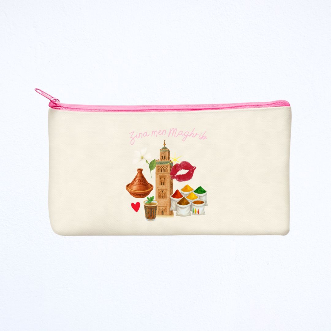 Zipper Pouch - Zina Men Maghrib