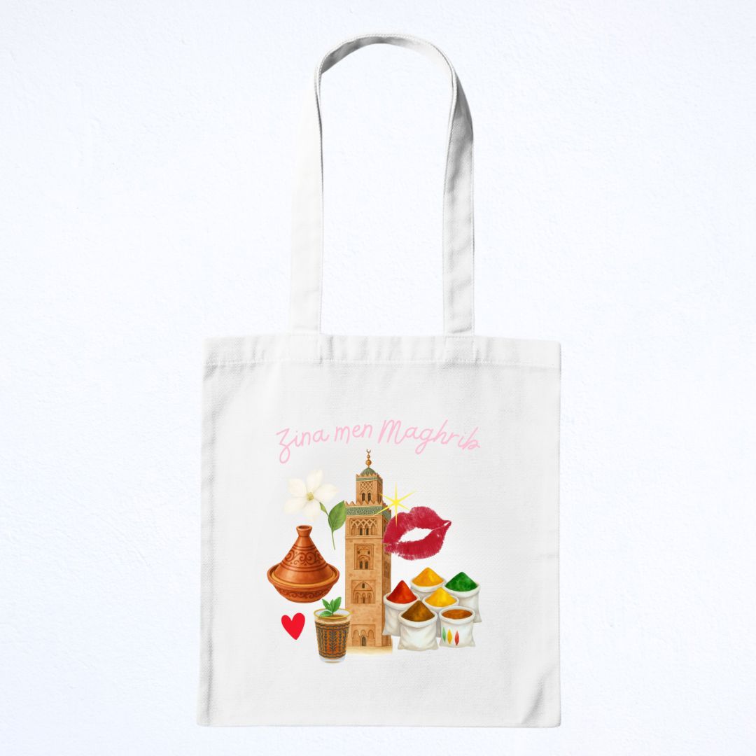 Tote Bag - Zina Men Maghrib