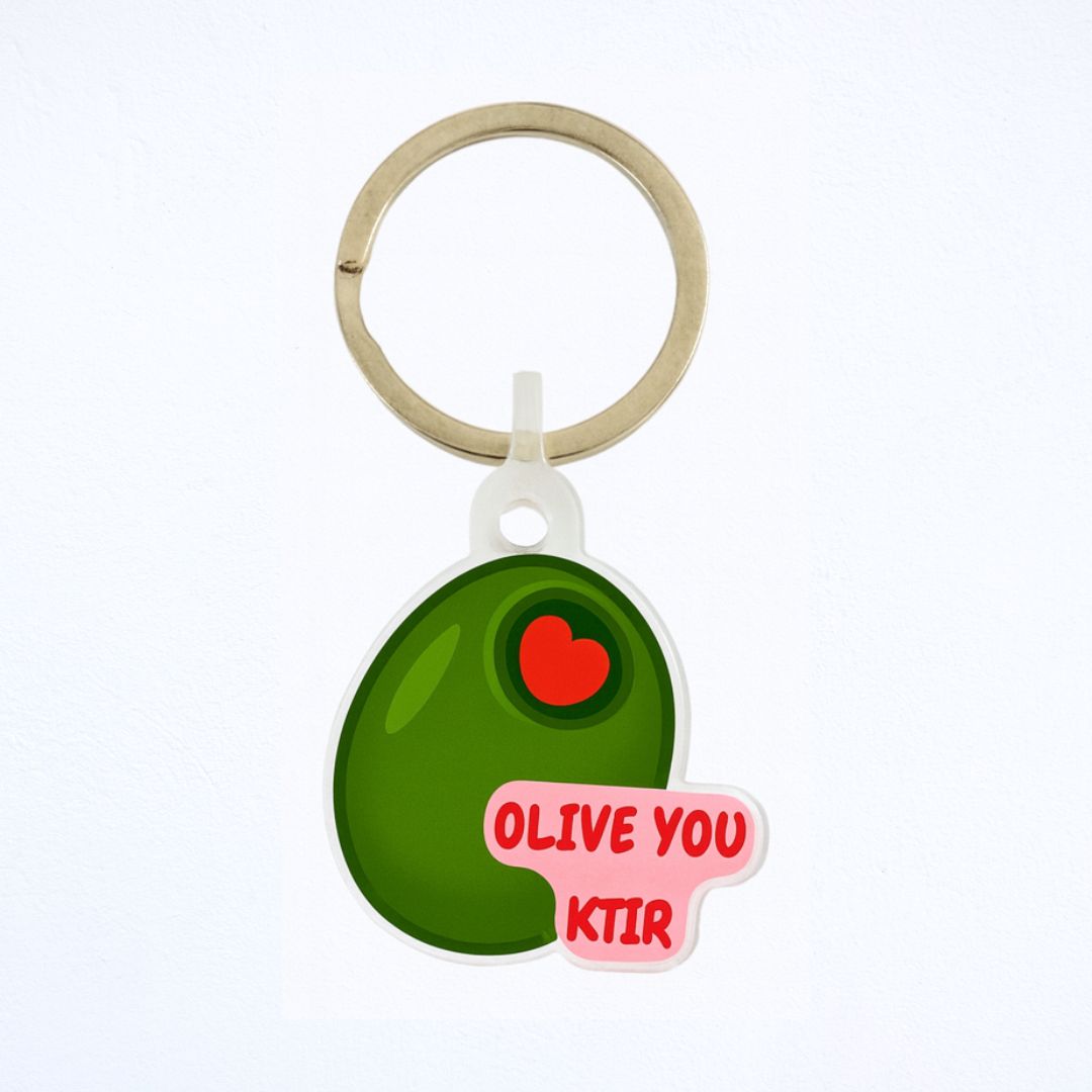 Keychain - Olive You Ktir